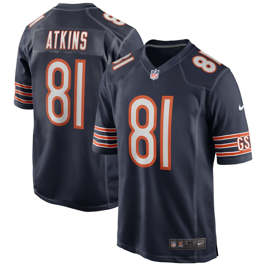 Chicago Bears Doug Atkins Nike Navy Retired Player Game Jersey