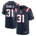 New England Patriots Kevin Byard III Nike Navy Game Jersey