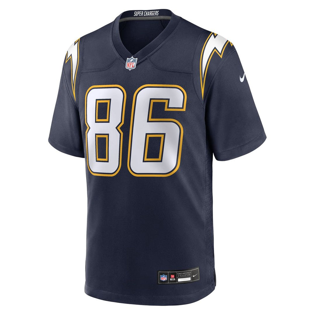 Los Angeles Chargers Oronde Gadsden Nike Powder Blue Game Jersey