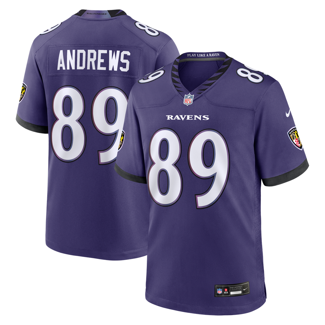 Baltimore Ravens Mark Andrews Nike Purple Game Jersey