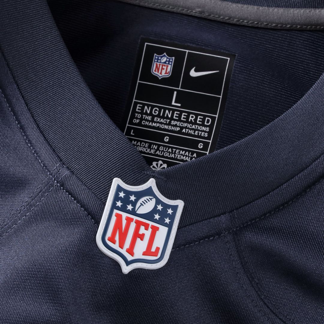 Los Angeles Chargers Oronde Gadsden Nike Powder Blue Game Jersey
