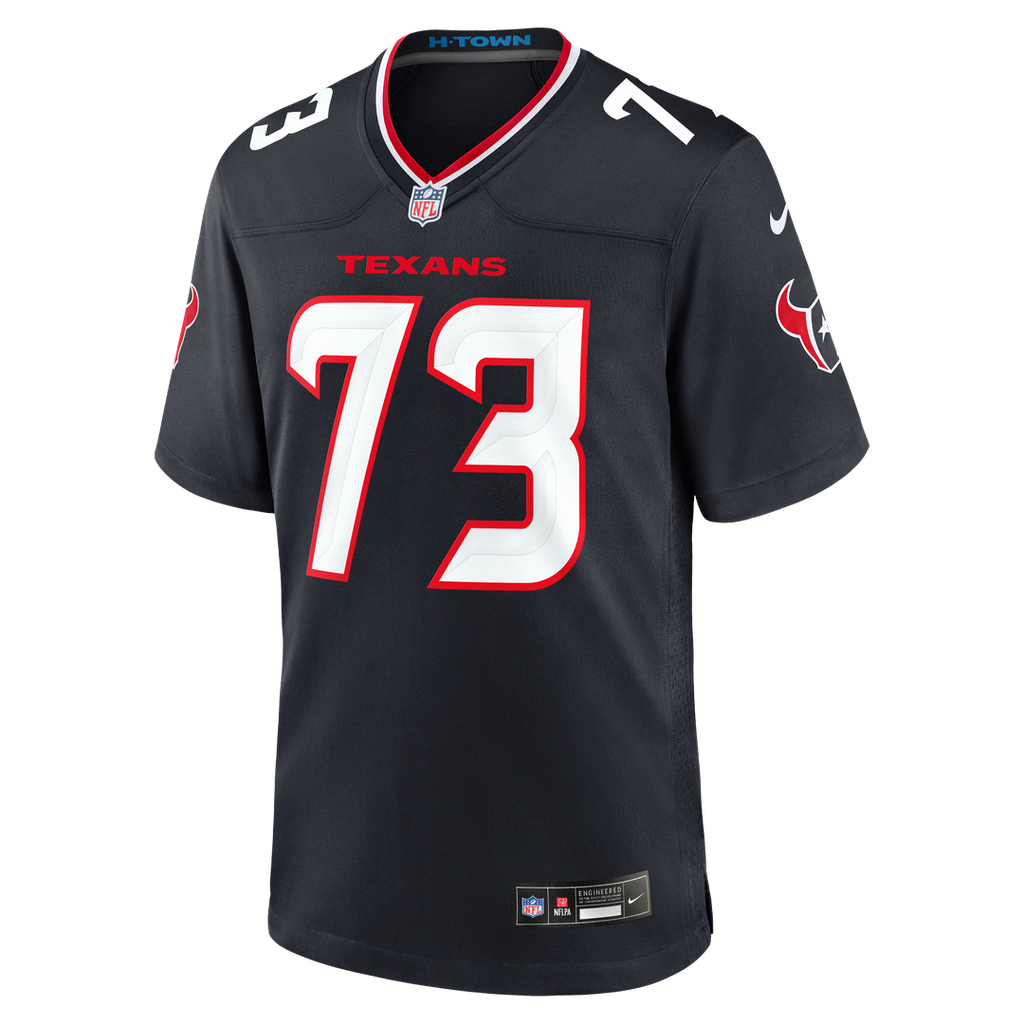 Houston Texans Derrick Graham Nike Navy Game Jersey