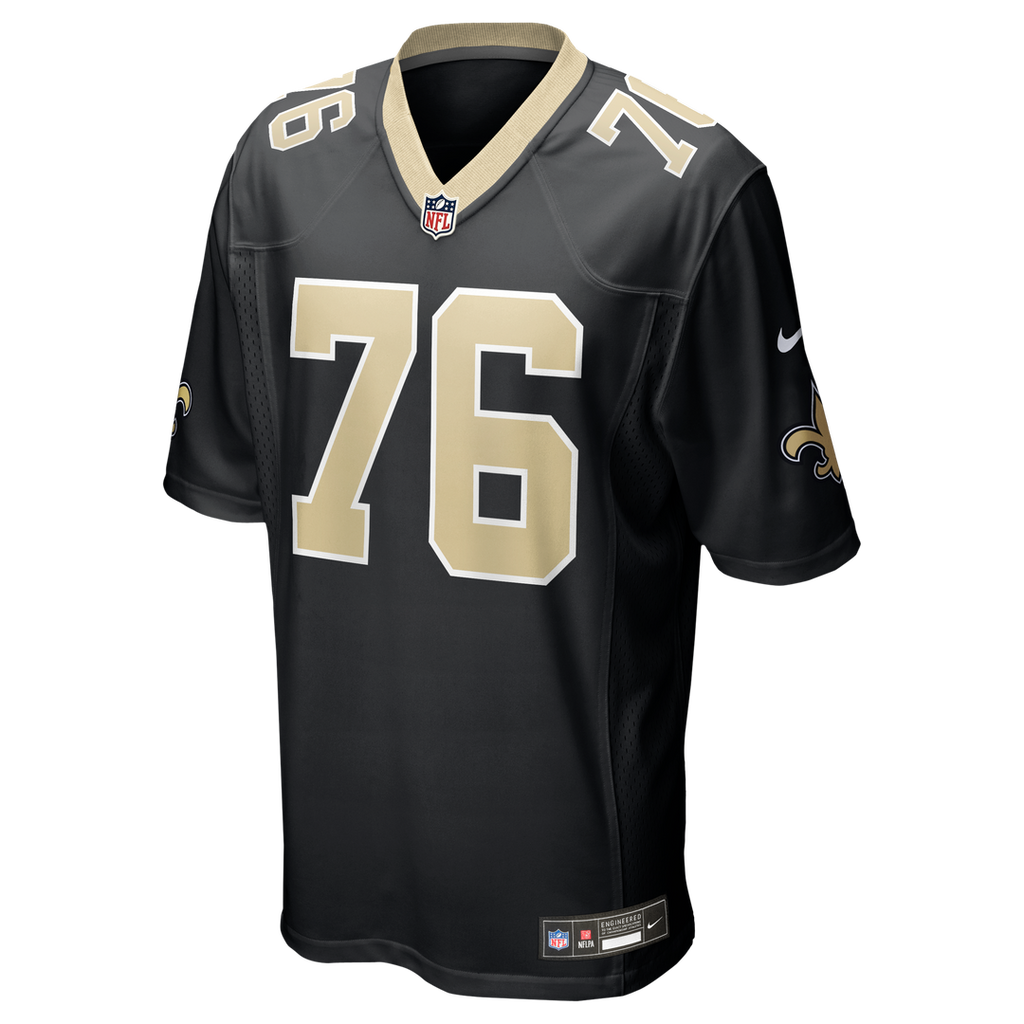 New Orleans Saints David Edwards Nike Black Game Jersey