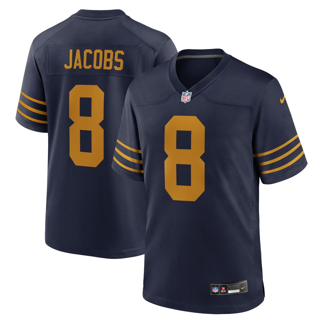 Green Bay Packers Josh Jacobs Nike Green Game Jersey