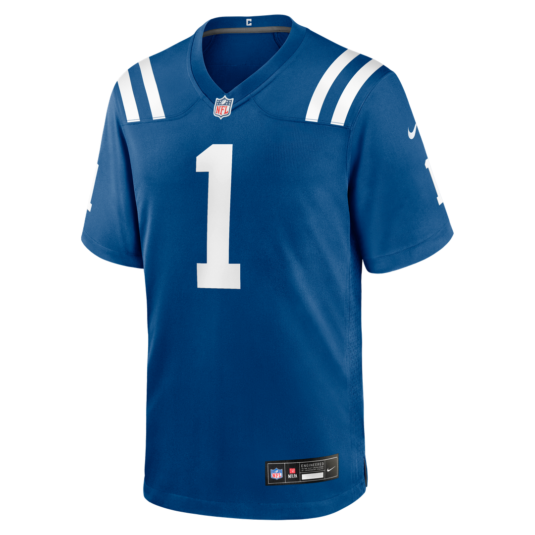 Indianapolis Colts Ahmad Sauce Gardner Nike Royal Game Jersey