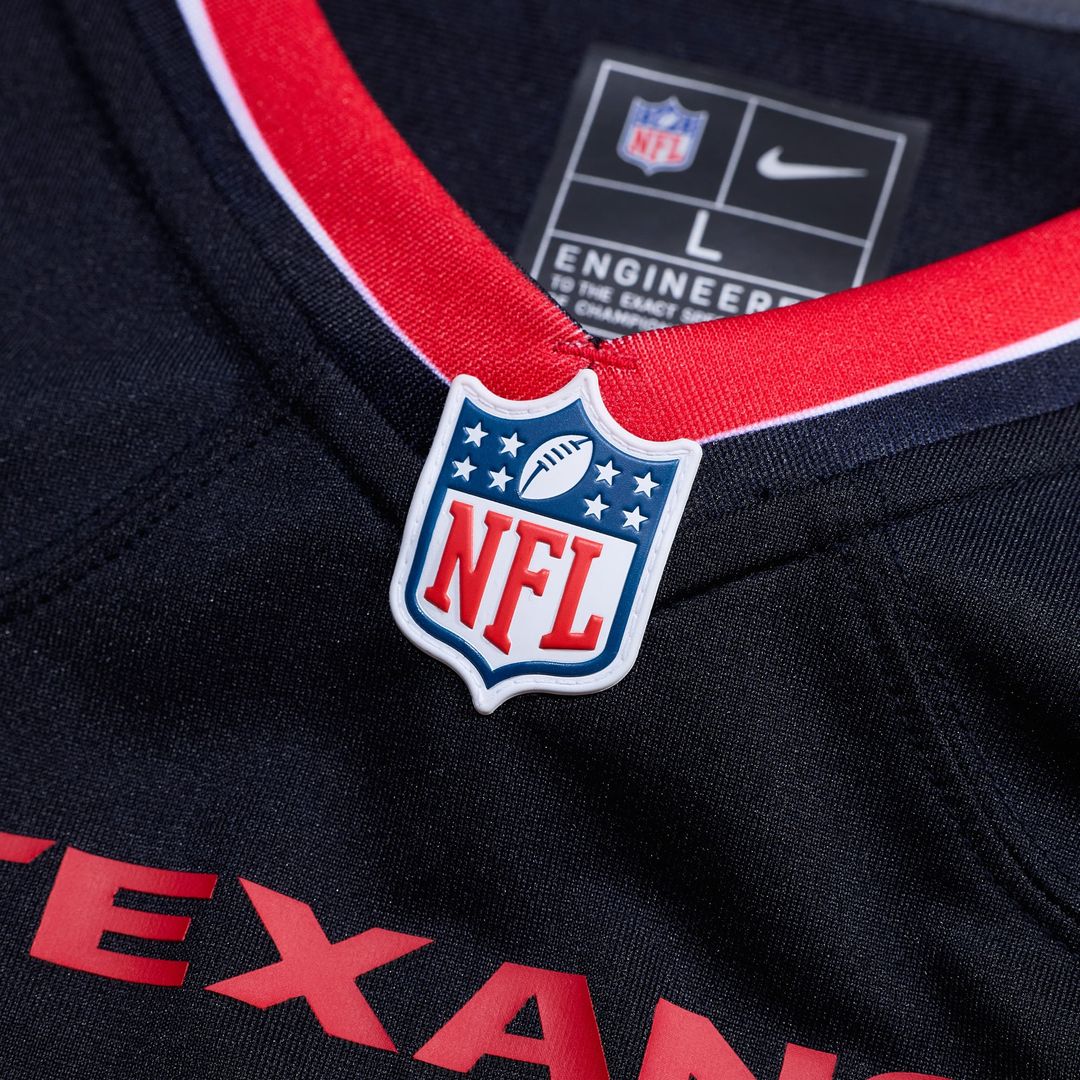 Houston Texans Tank Dell Nike Navy Game Jersey