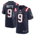 New England Patriots Kayshon Boutte Nike Navy Game Jersey