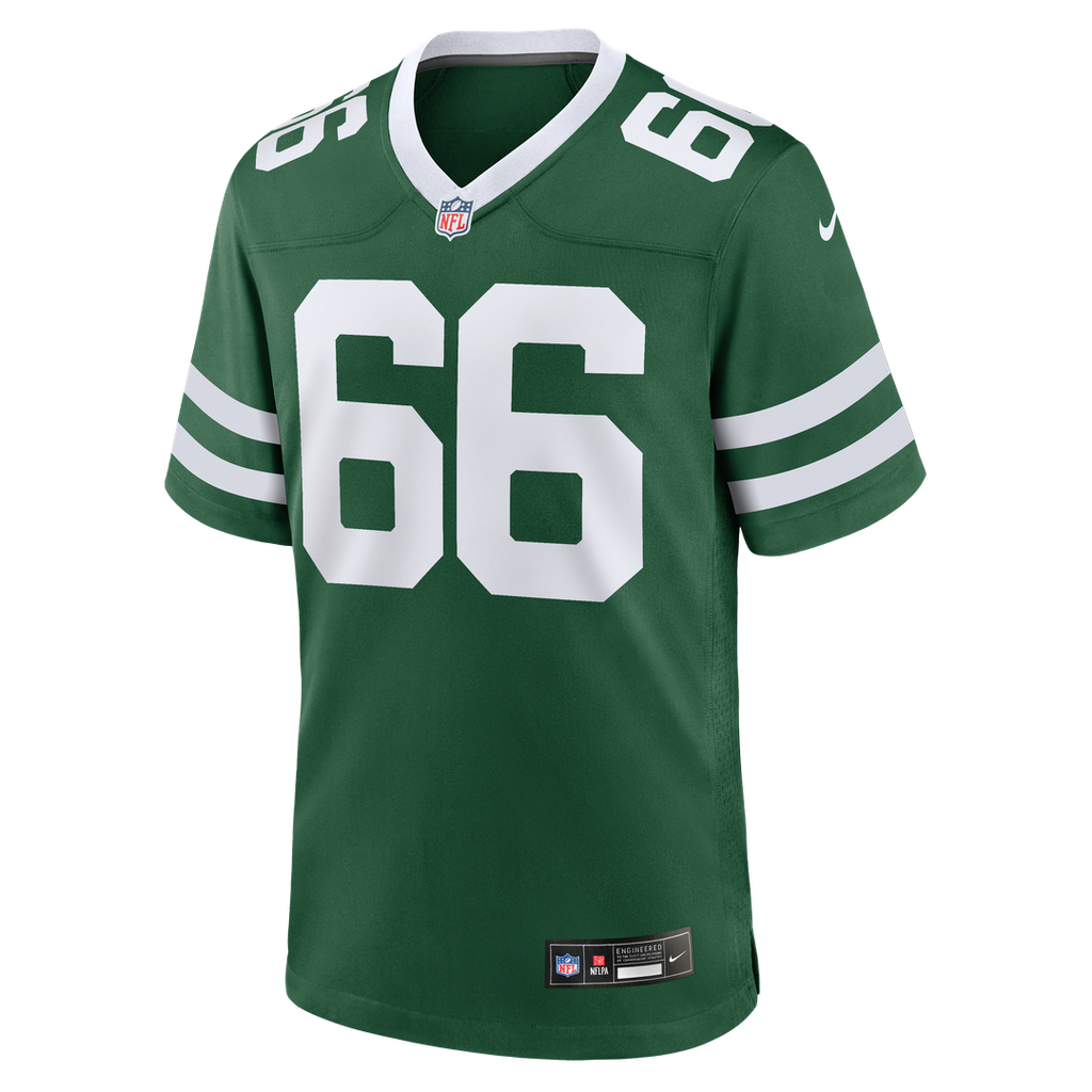New York Jets Joe Tippmann Nike Legacy Green Game Jersey