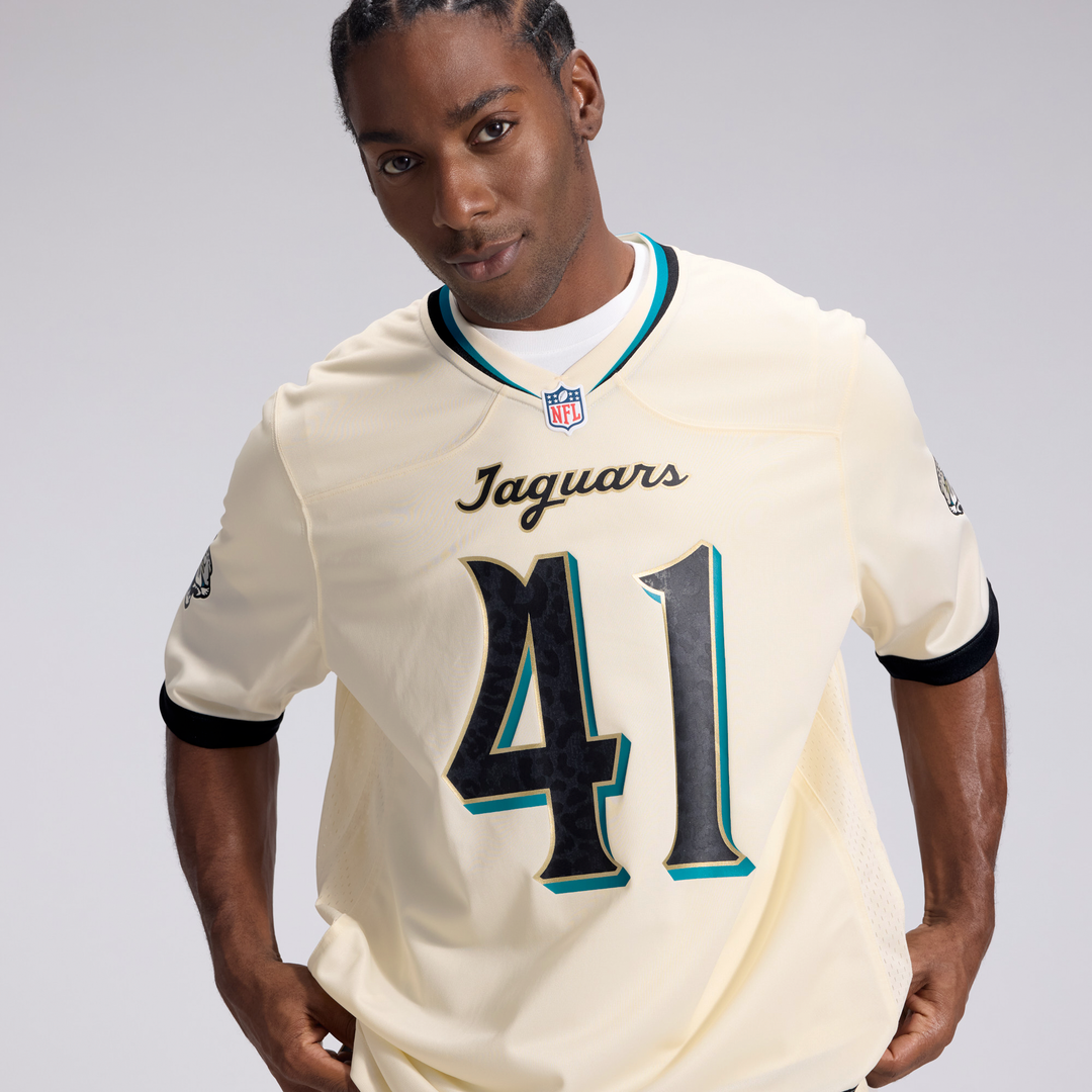 Jacksonville Jaguars Josh Hines - Allen Nike Natural 2026 Rivalries Collection Game Jersey