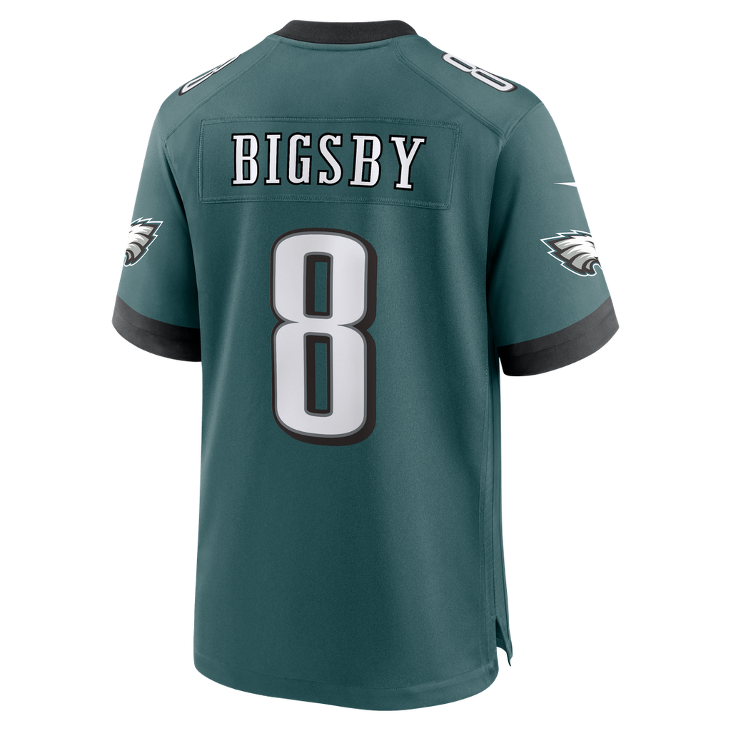 Philadelphia Eagles Tank Bigsby Nike Midnight Green Game Jersey
