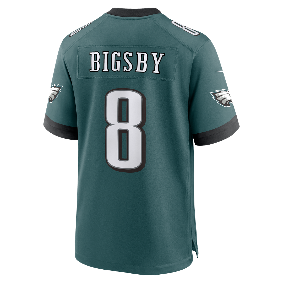 Philadelphia Eagles Tank Bigsby Nike Midnight Green Game Jersey