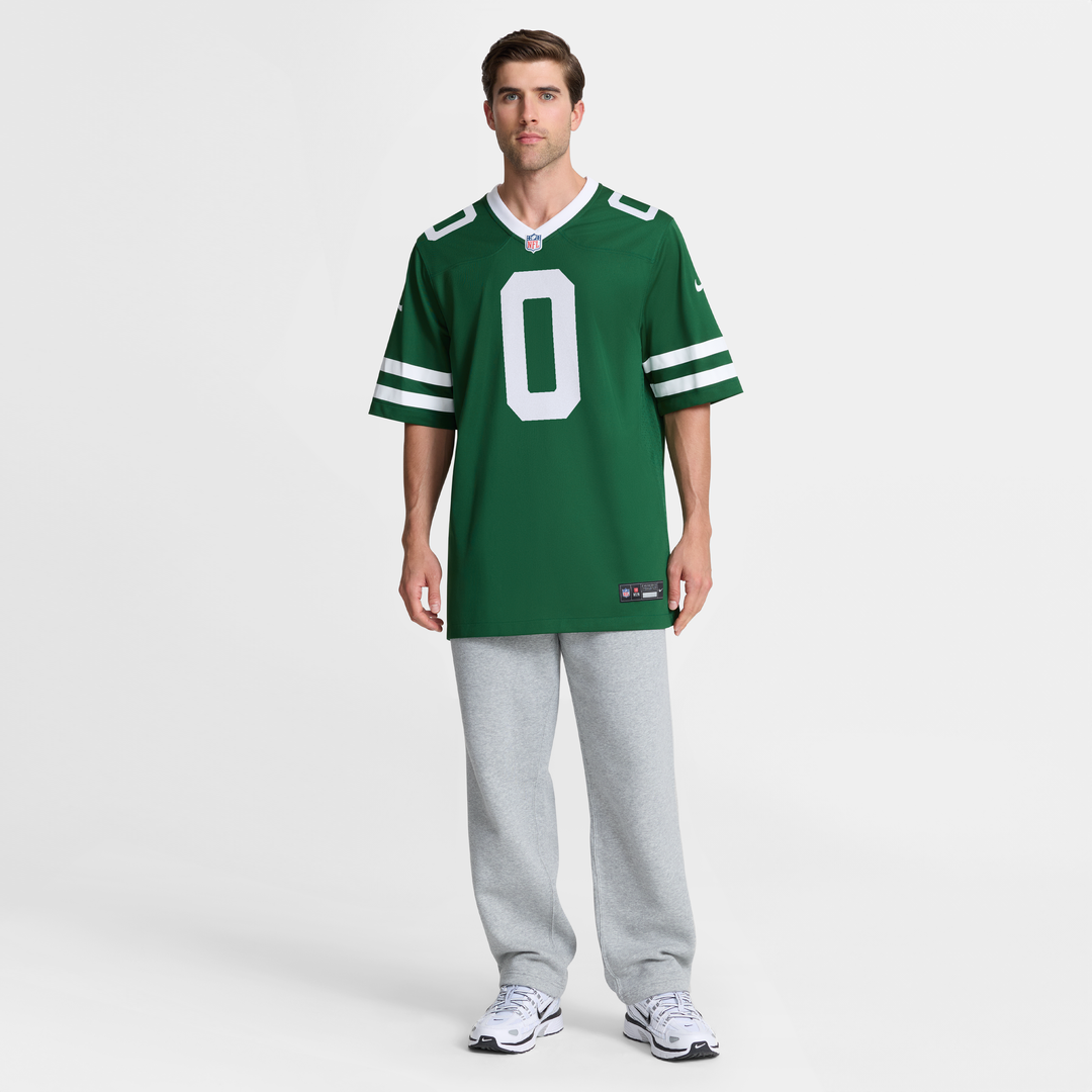 New York Jets Braelon Allen Nike Legacy Green Game Jersey