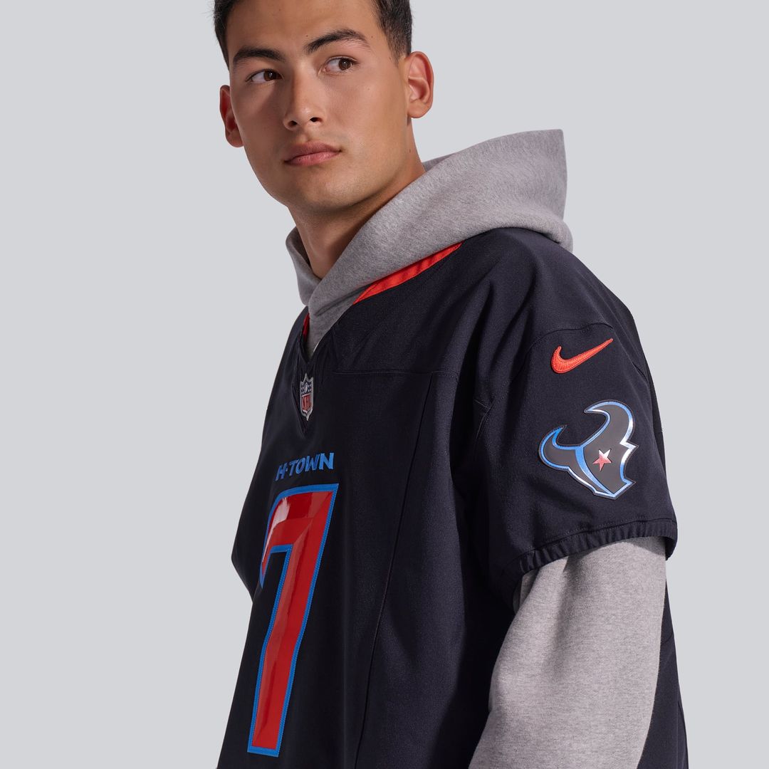 Houston Texans C.J. Stroud Nike Navy Alternate 2 Vapor FUSE Elite Jersey