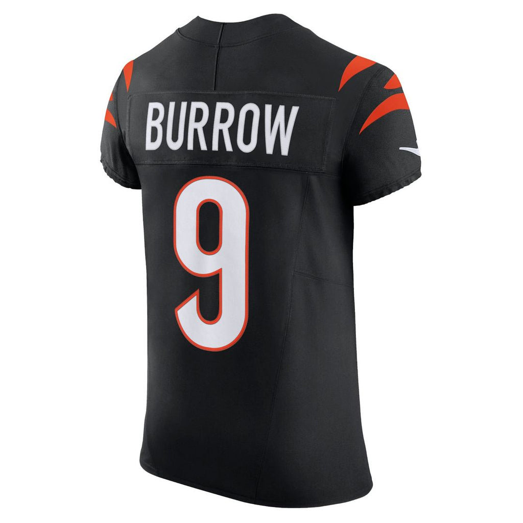 Cincinnati Bengals Joe Burrow Nike Black Team Vapor FUSE Elite Jersey