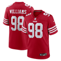 San Francisco 49ers Mykel Williams Nike Scarlet Game Jersey
