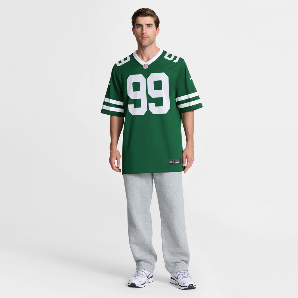 New York Jets T'Vondre Sweat Nike Legacy Green Game Jersey