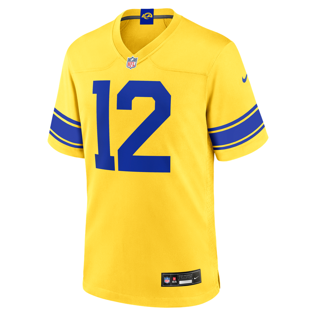 Los Angeles Rams Puka Nacua Nike White White Game Jersey