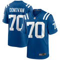 Indianapolis Colts Art Donovan Nike Royal Retired Player Game Jersey