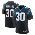 Carolina Panthers Chuba Hubbard Nike Black Game Jersey