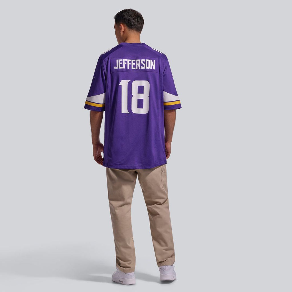 Minnesota Vikings Justin Jefferson Nike Purple Game Jersey
