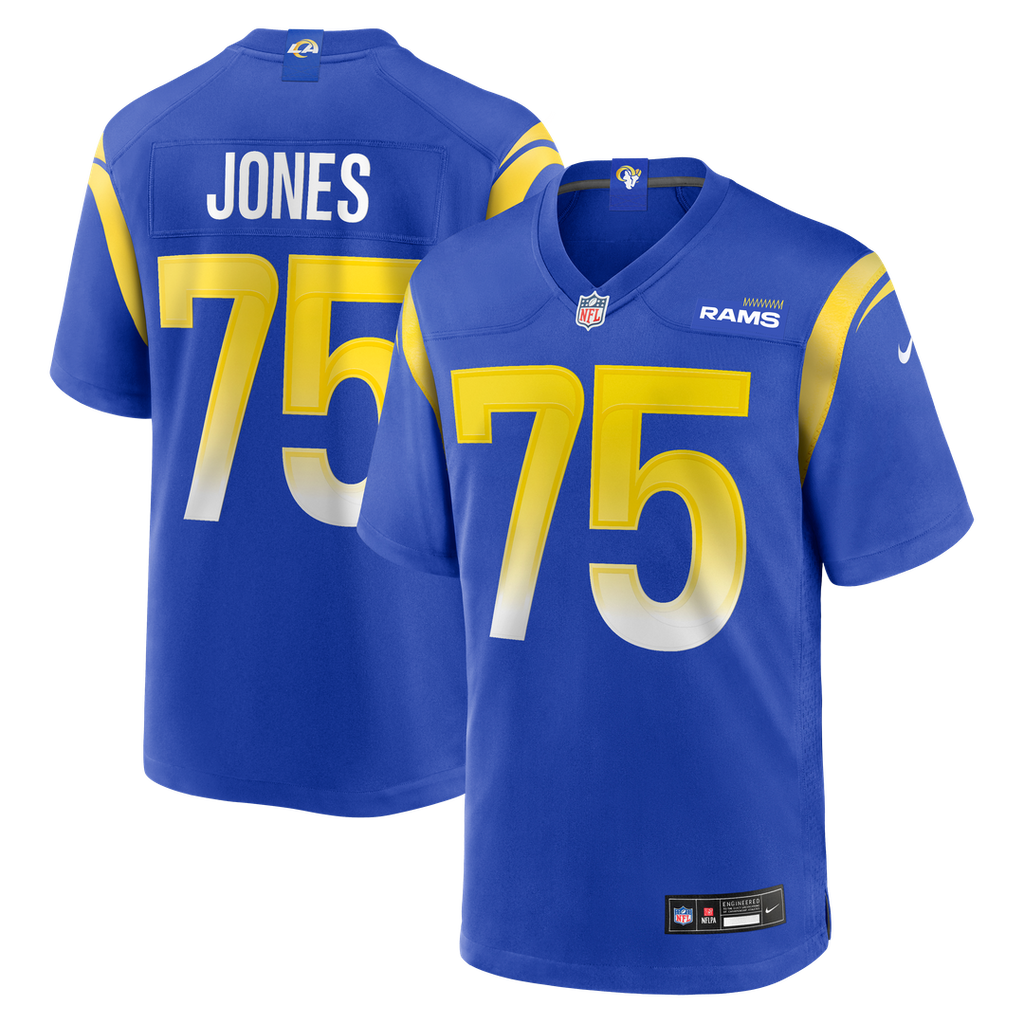 Los Angeles Rams Deacon Jones Nike Royal Retired Player Game Jersey