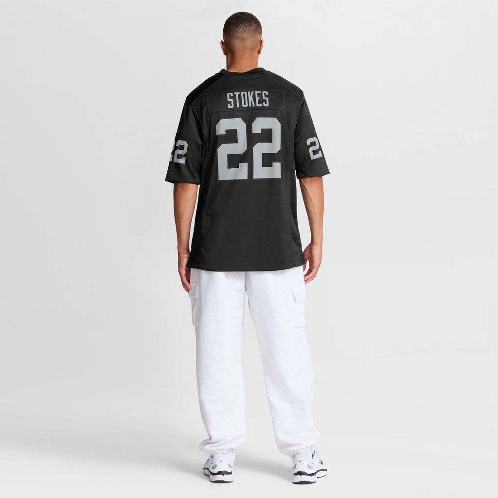 Las Vegas Raiders Eric Stokes Nike Black Game Jersey