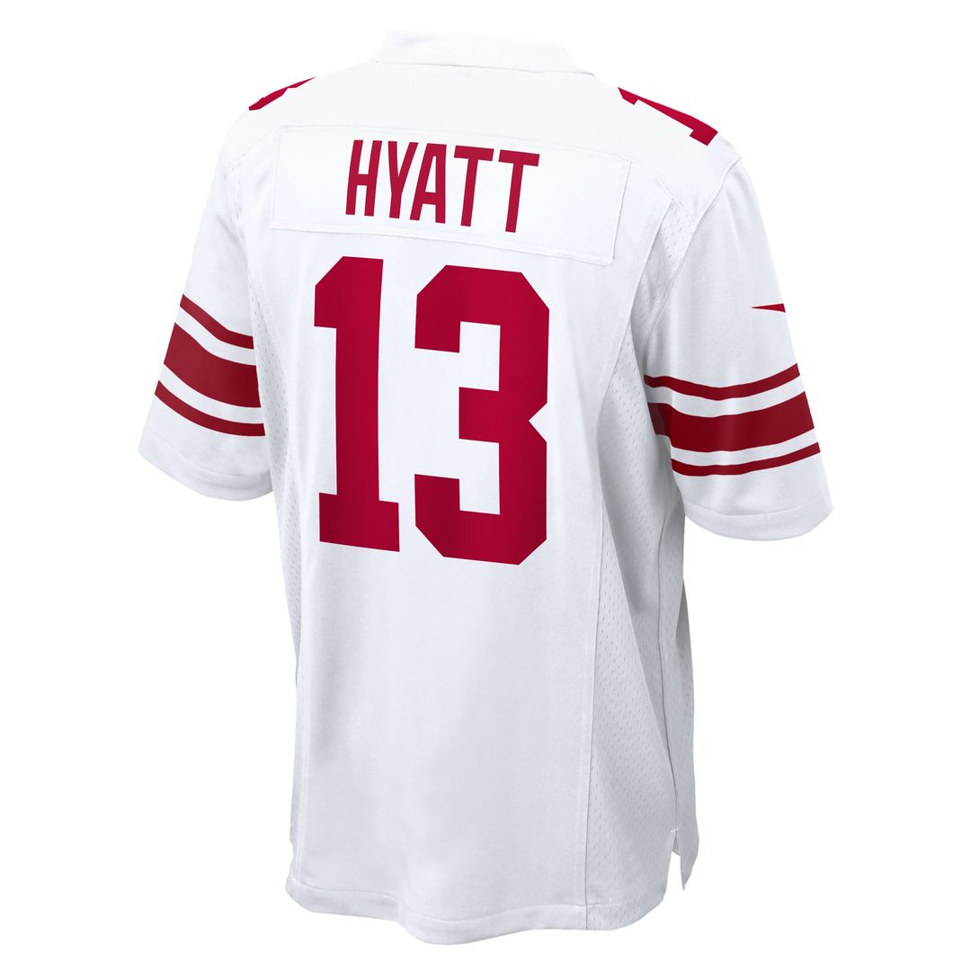 New York Giants Jalin Hyatt Nike Royal Game Jersey