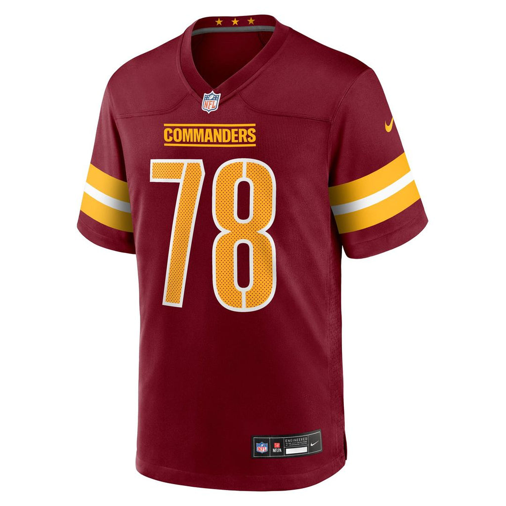 Washington Commanders Laremy Tunsil Nike Burgundy Game Jersey