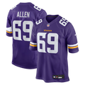 Minnesota Vikings Jared Allen Nike Purple Retired Game Jersey