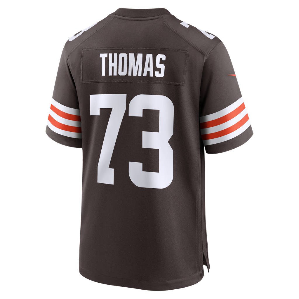 Cleveland Browns Joe Thomas Nike Brown Retired Game Jersey