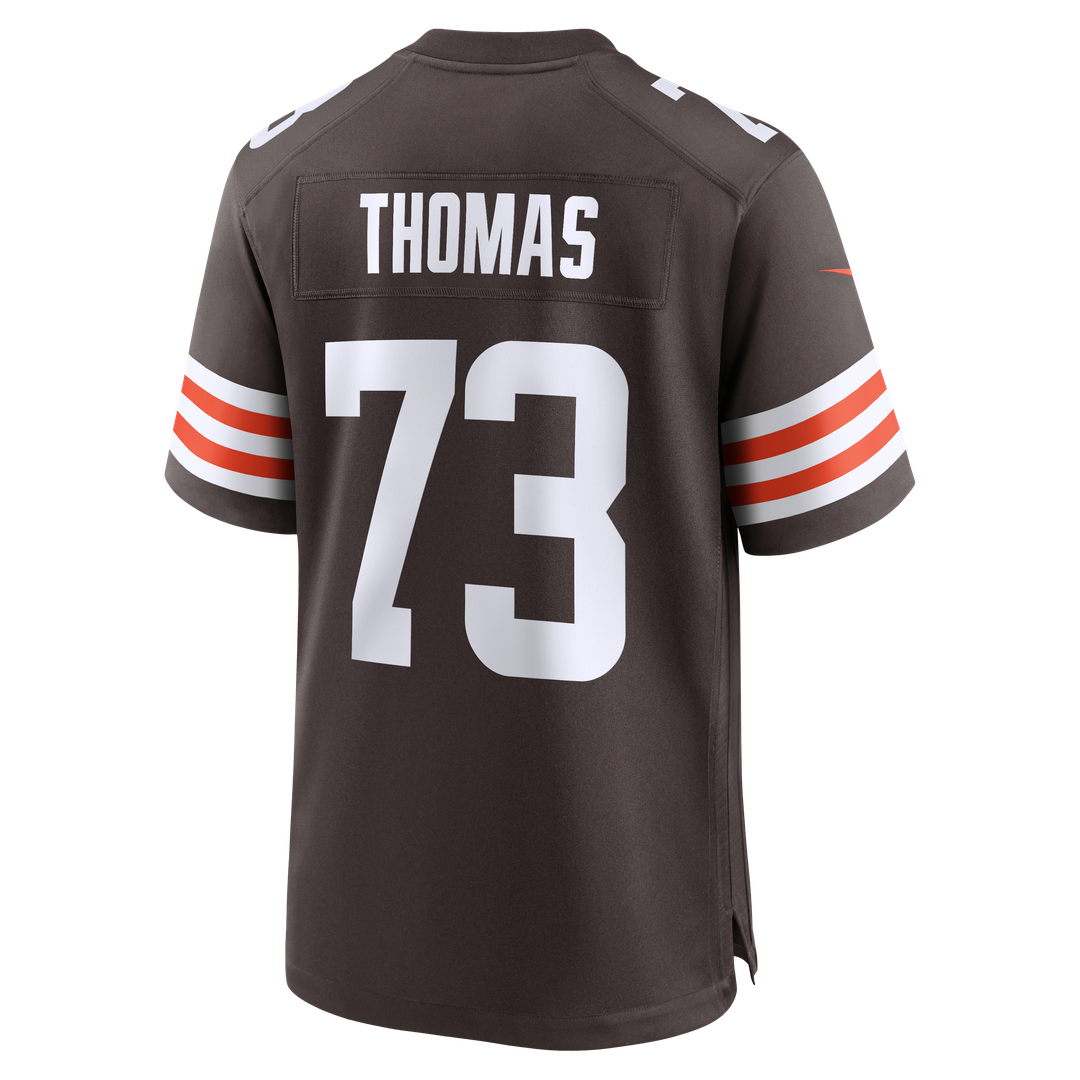Cleveland Browns Joe Thomas Nike Brown Retired Game Jersey