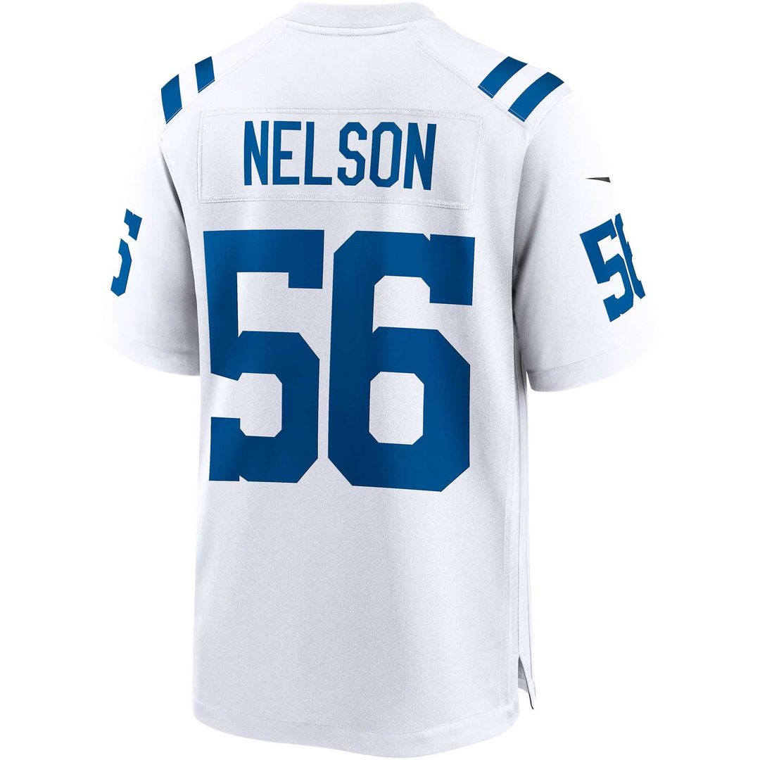 Indianapolis Colts Quenton Nelson Nike White Game Jersey