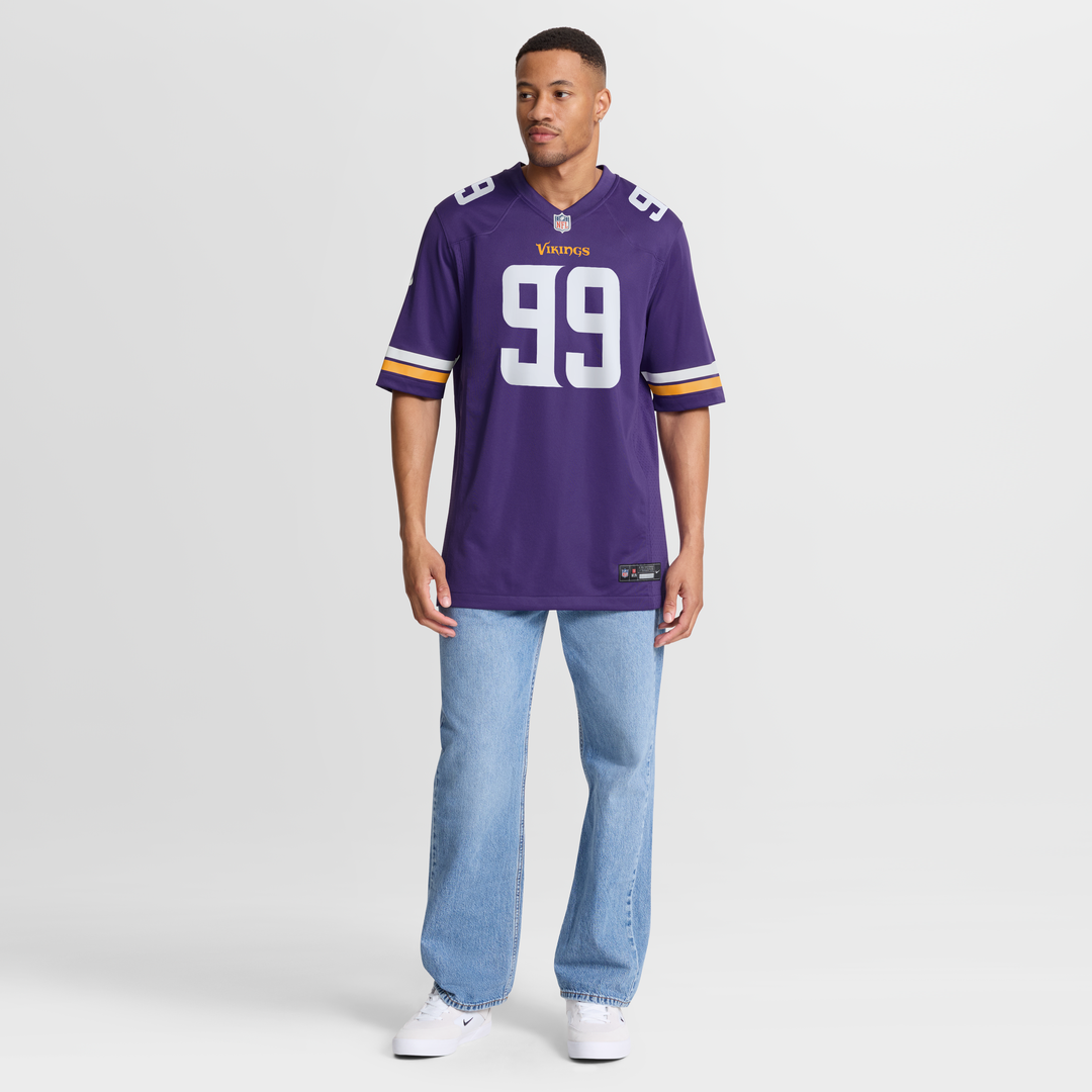 Minnesota Vikings Elijah Williams Nike Purple Game Jersey