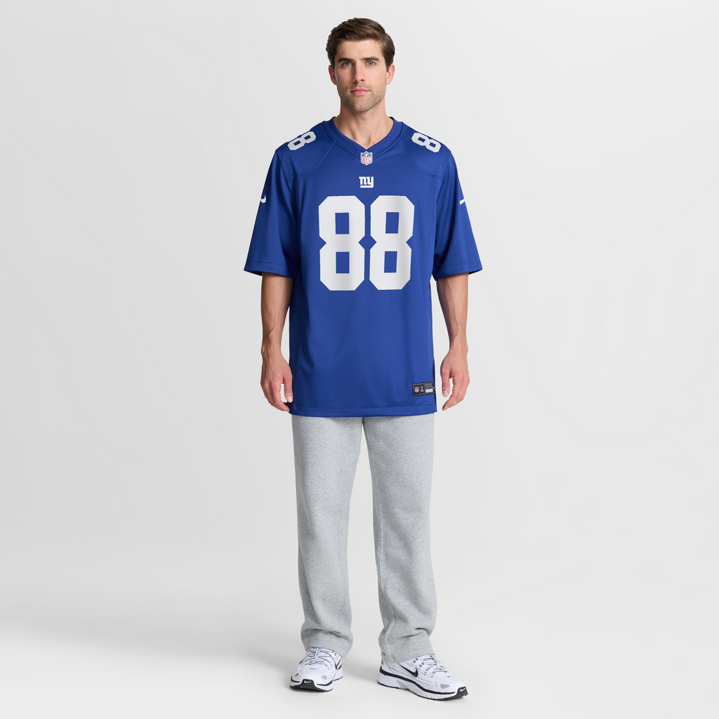 New York Giants Malachi Fields Nike Royal Game Jersey