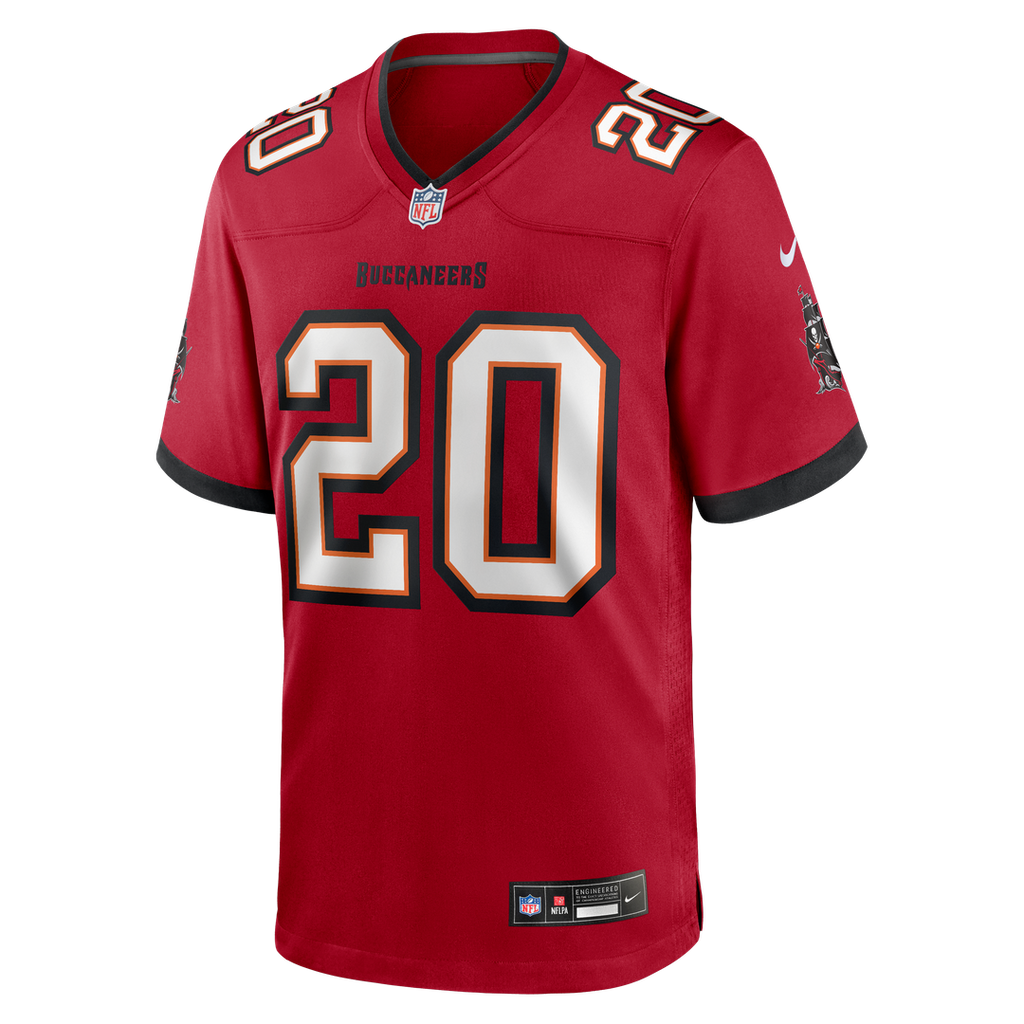 Tampa Bay Buccaneers Ronde Barber Nike Red Retired Player Game Jersey