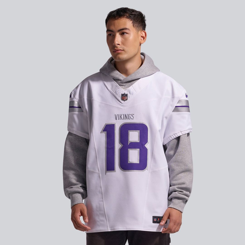 Minnesota Vikings Justin Jefferson Nike White Alternate Vapor FUSE Elite Player Jersey