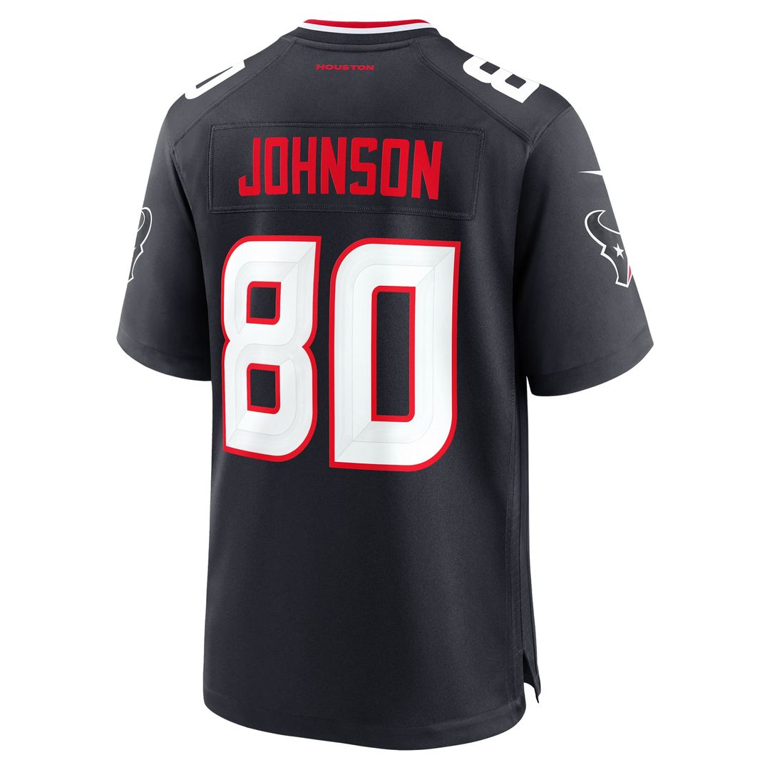 Houston Texans Andre Johnson Nike Navy Team Retired Game Jersey