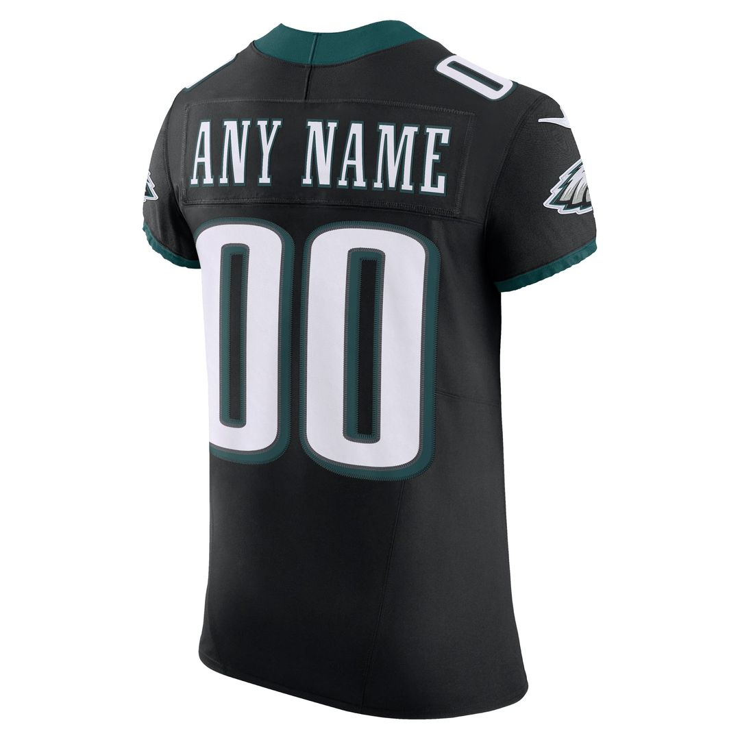 Philadelphia Eagles Nike Midnight Green Team Vapor FUSE Elite Custom Jersey