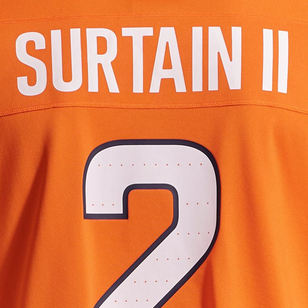 Denver Broncos Patrick Surtain II Nike Orange Game Jersey
