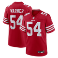San Francisco 49ers Fred Warner Nike Scarlet Game Jersey
