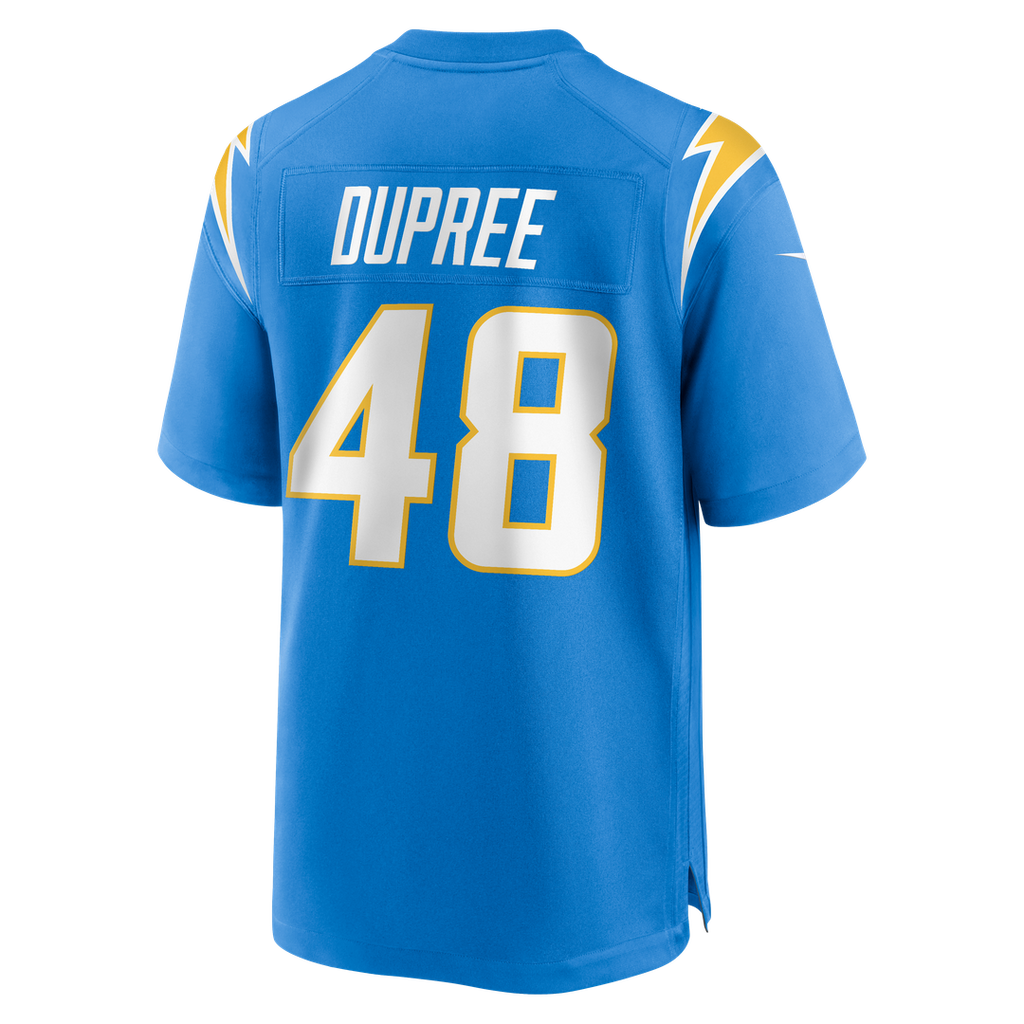 Los Angeles Chargers Bud Dupree Nike Powder Blue Game Jersey