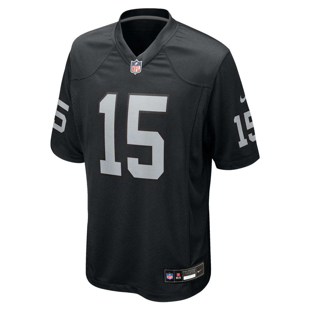 Las Vegas Raiders Fernando Mendoza Nike Black Game Jersey