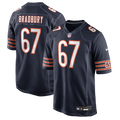 Chicago Bears Garrett Bradbury Nike Navy Game Jersey