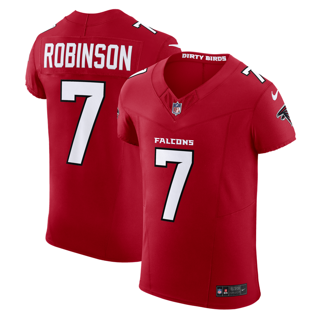 Atlanta Falcons Bijan Robinson Nike Red Team Vapor FUSE Elite Jersey
