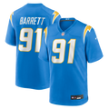 Los Angeles Chargers Nick Barrett Nike Powder Blue Game Jersey