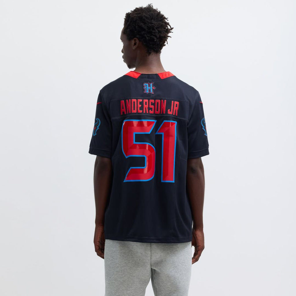 Houston Texans Will Anderson Jr. Nike Navy 2nd Alternate Vapor FUSE Limited Jersey