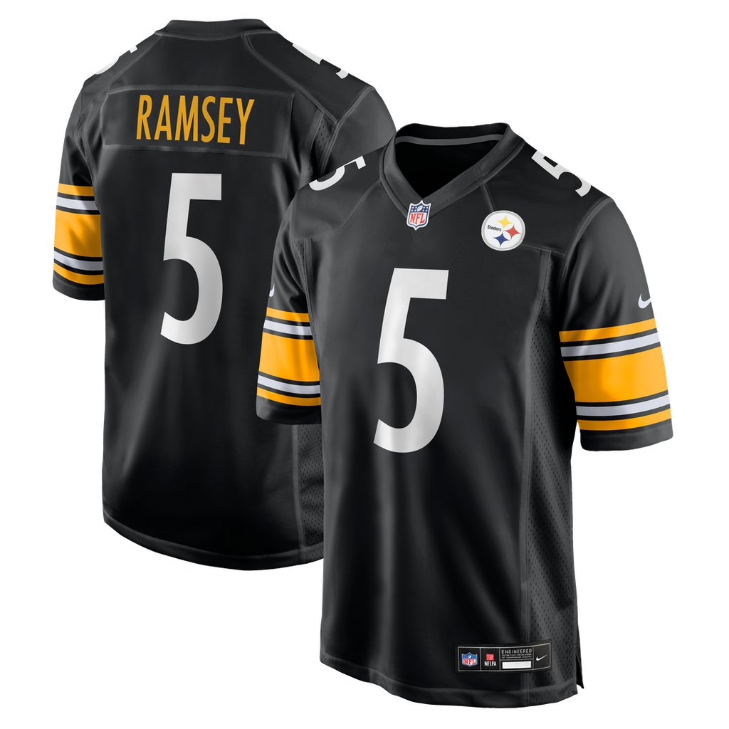 Pittsburgh Steelers Jalen Ramsey Nike Black Game Jersey