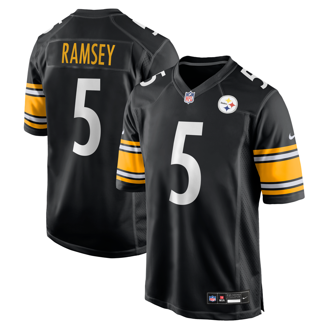 Pittsburgh Steelers Jalen Ramsey Nike Black Game Jersey