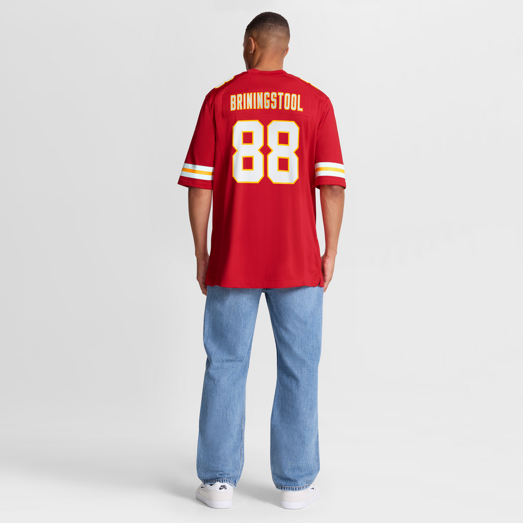 Kansas City Chiefs Jake Briningstool Nike Red Game Jersey