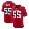 Atlanta Falcons Za'Darius Smith Nike Red Game Jersey